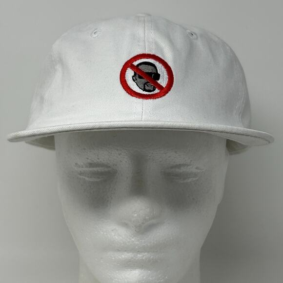 Anti-Kanye Ruin Things Hat Baseball Cap No Kanye West 6 Panel Strapback White - Picture 2 of 9